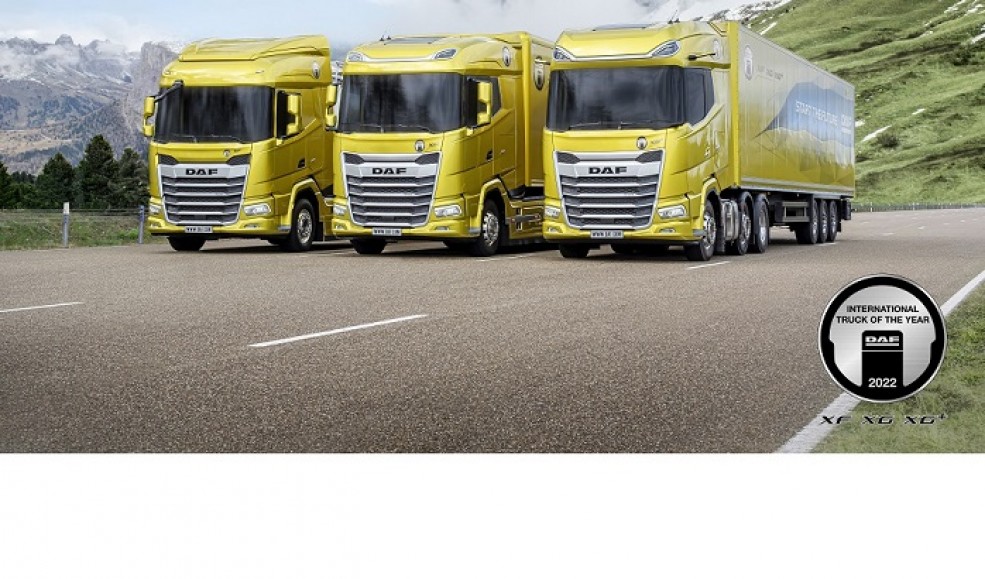 Les DAF XF, XG et XG⁺ prix « International Truck of the Year 2022»